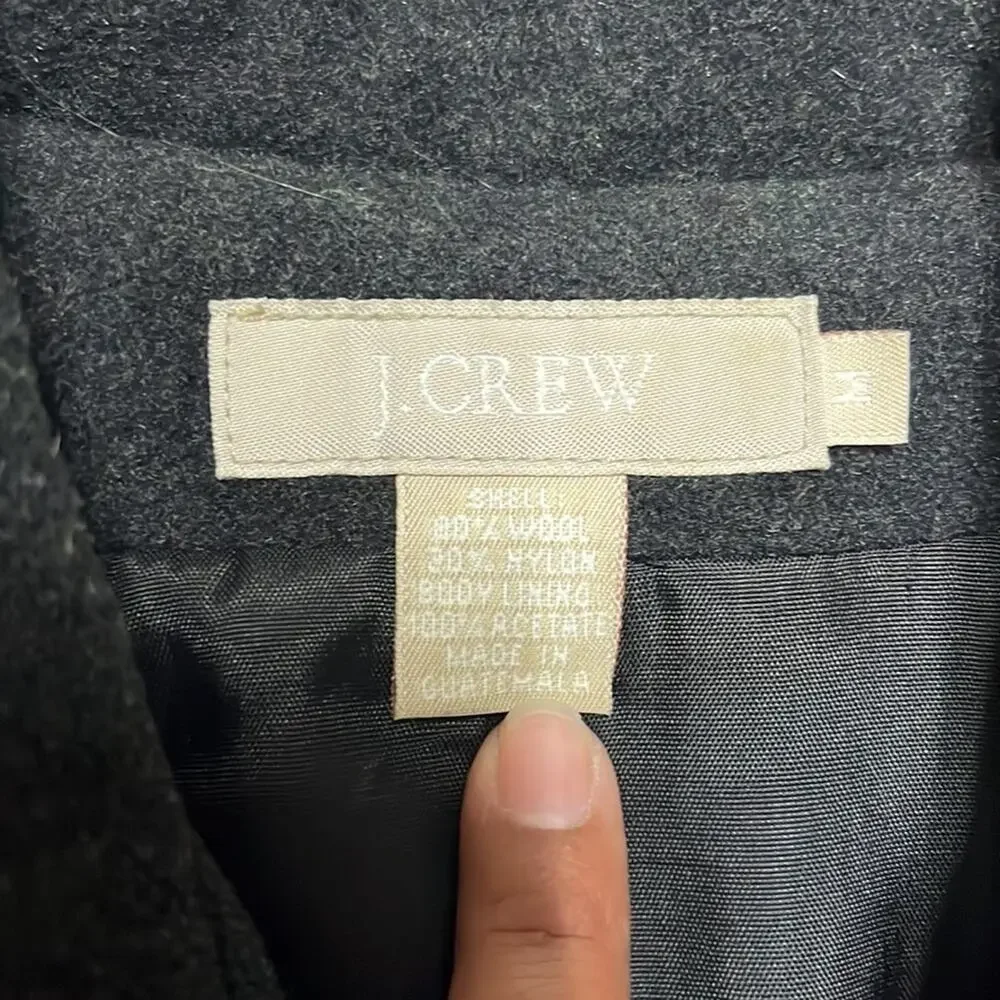 J. Crew Wool Blend Jacket Coat M